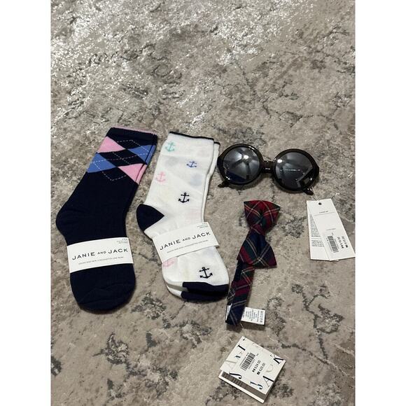 🔥FLASH SALE🔥 Janie‎ and Jack Boys Accessories bundle Set 4 pieces - Picture 1 of 4
